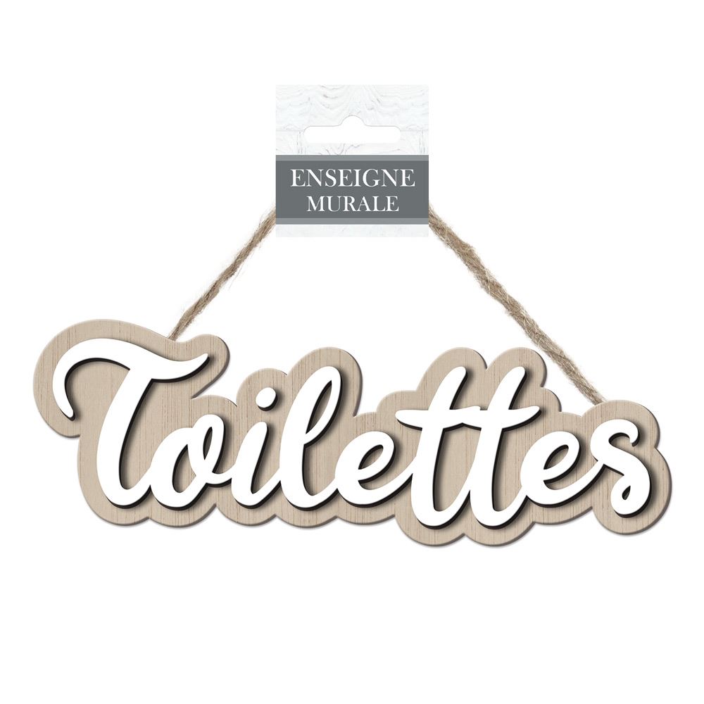Mot a suspendre "toilettes"