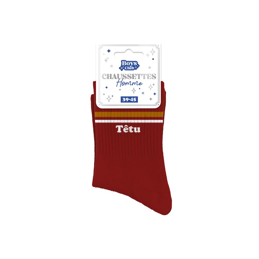 Chaussettes homme tÊtu