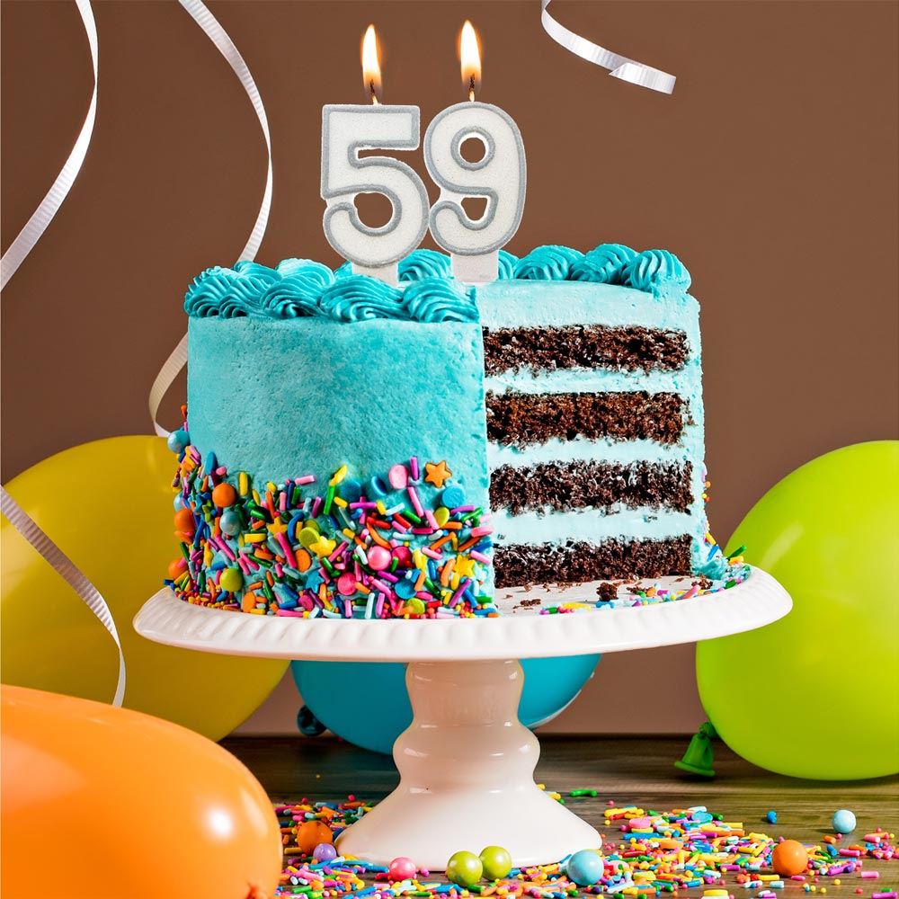 Bougie anniversaire 9