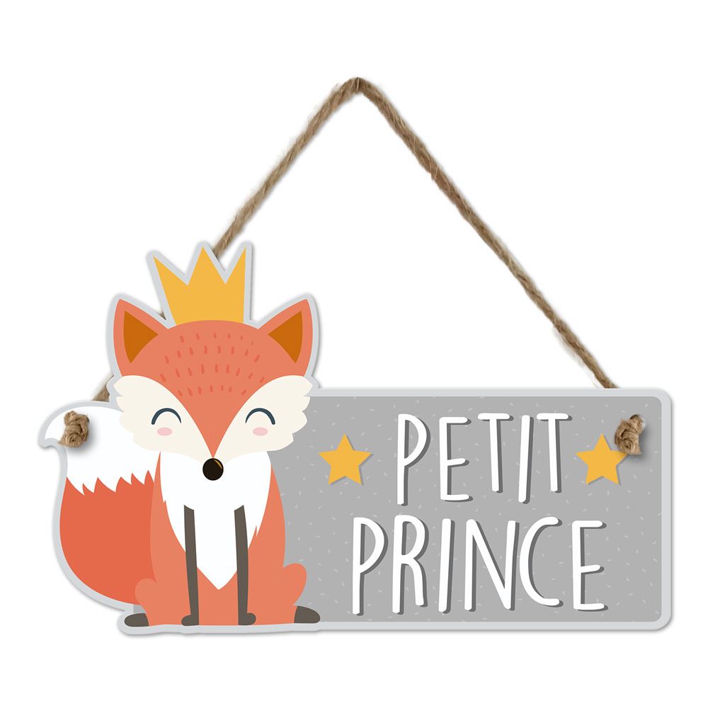 Plaque a suspendre renard