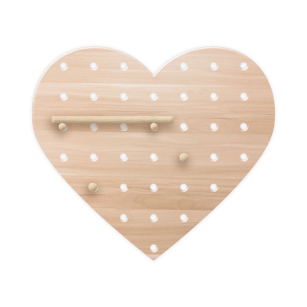 Etagere picots coeur