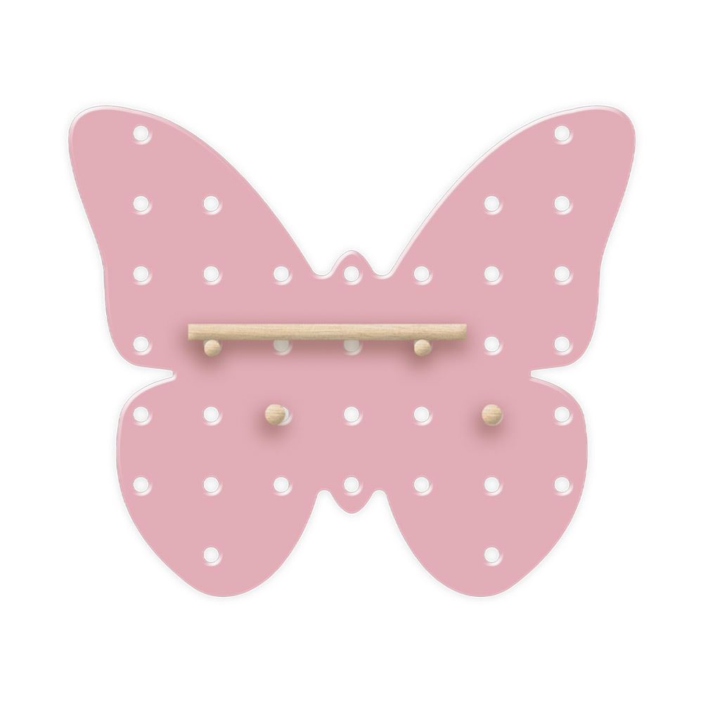 Etagere picots papillon