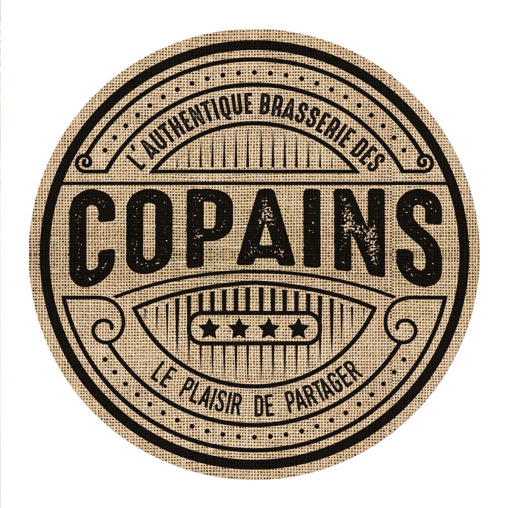 Set de table rond copains