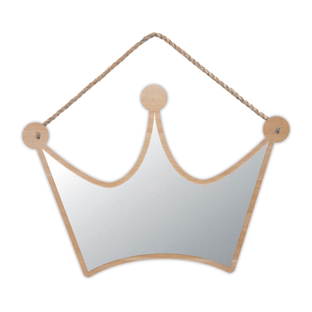 Miroir couronne