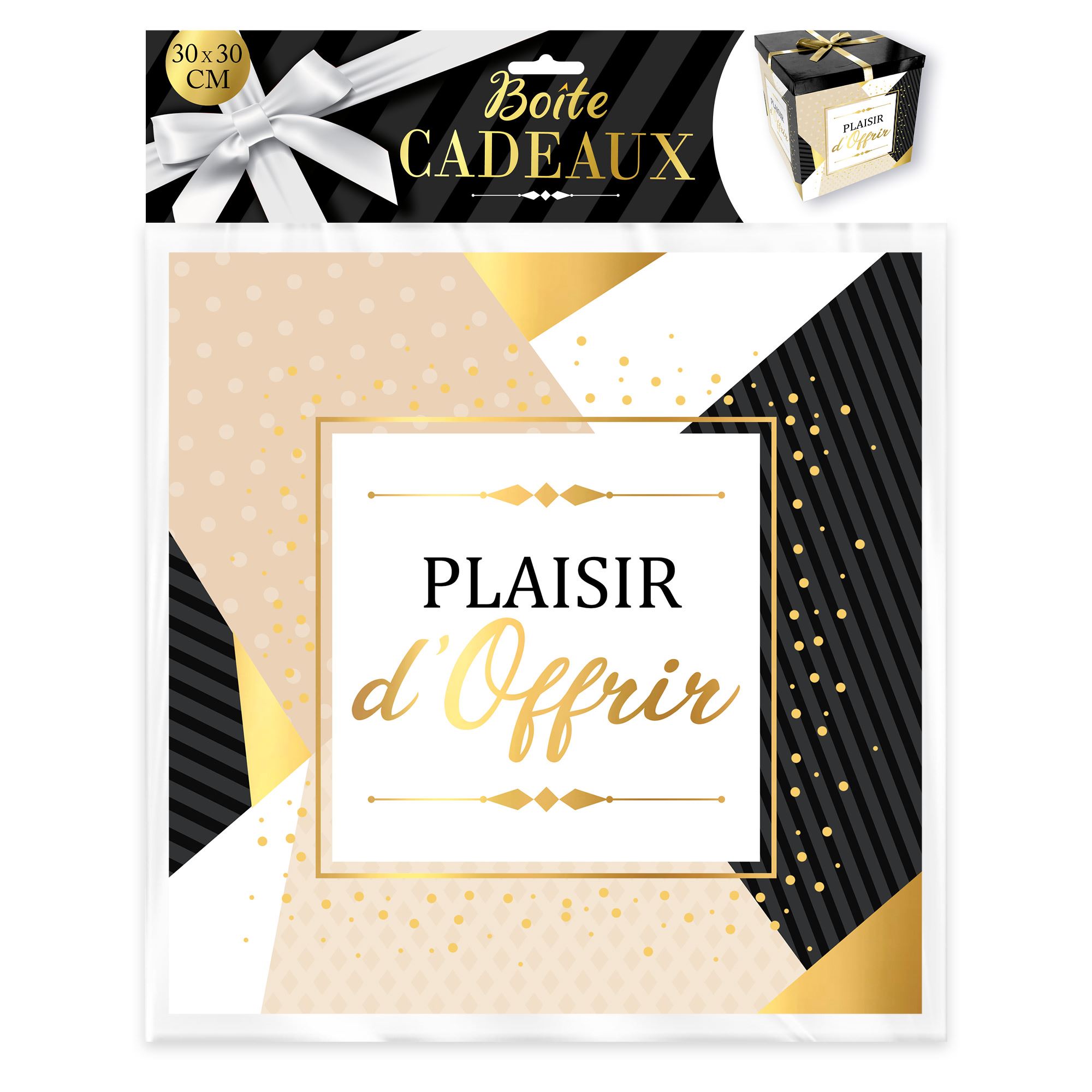 Boite cadeau gm plaisir d offrir/