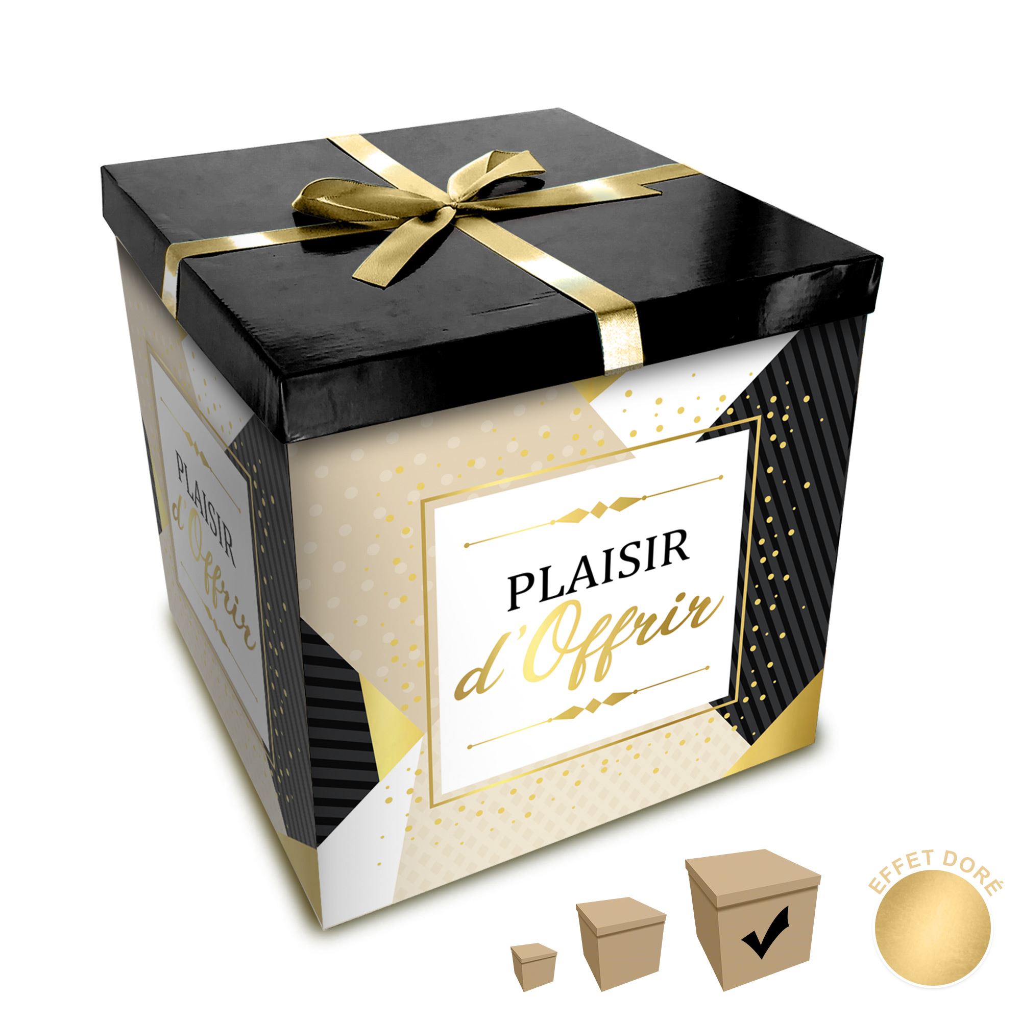 Boite cadeau gm plaisir d offrir/