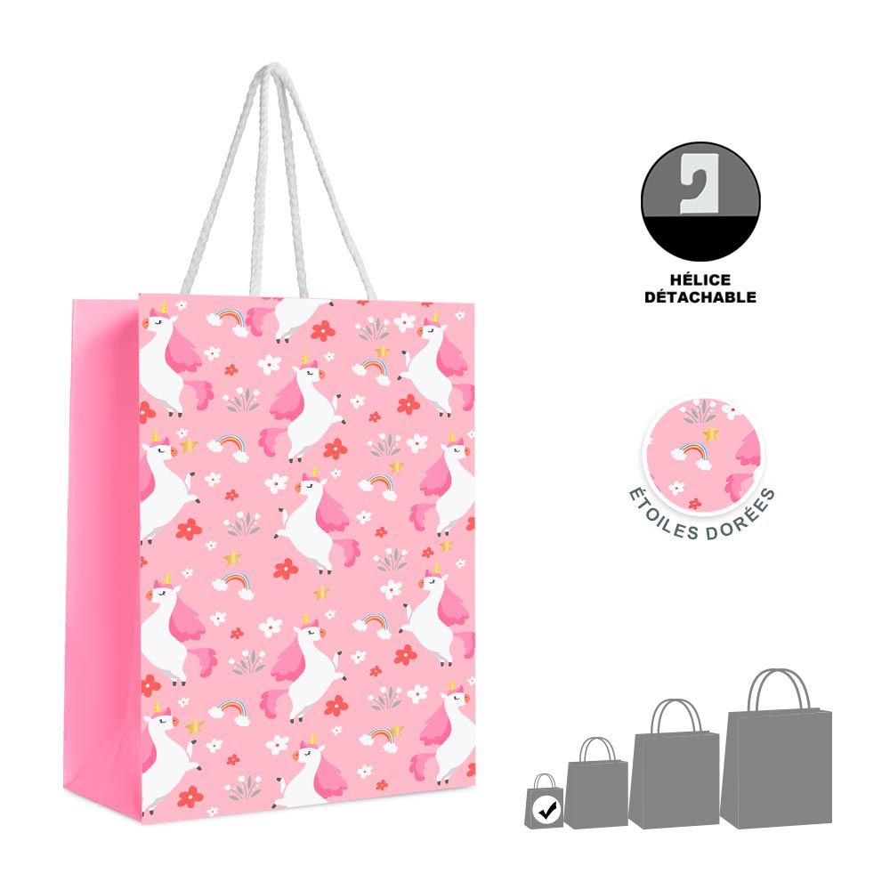 Mini pochette licorne
