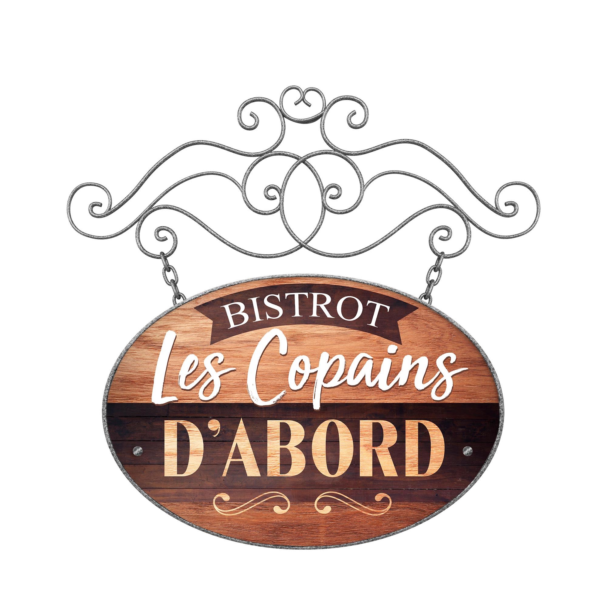 Sticker pm "les copains d abord"