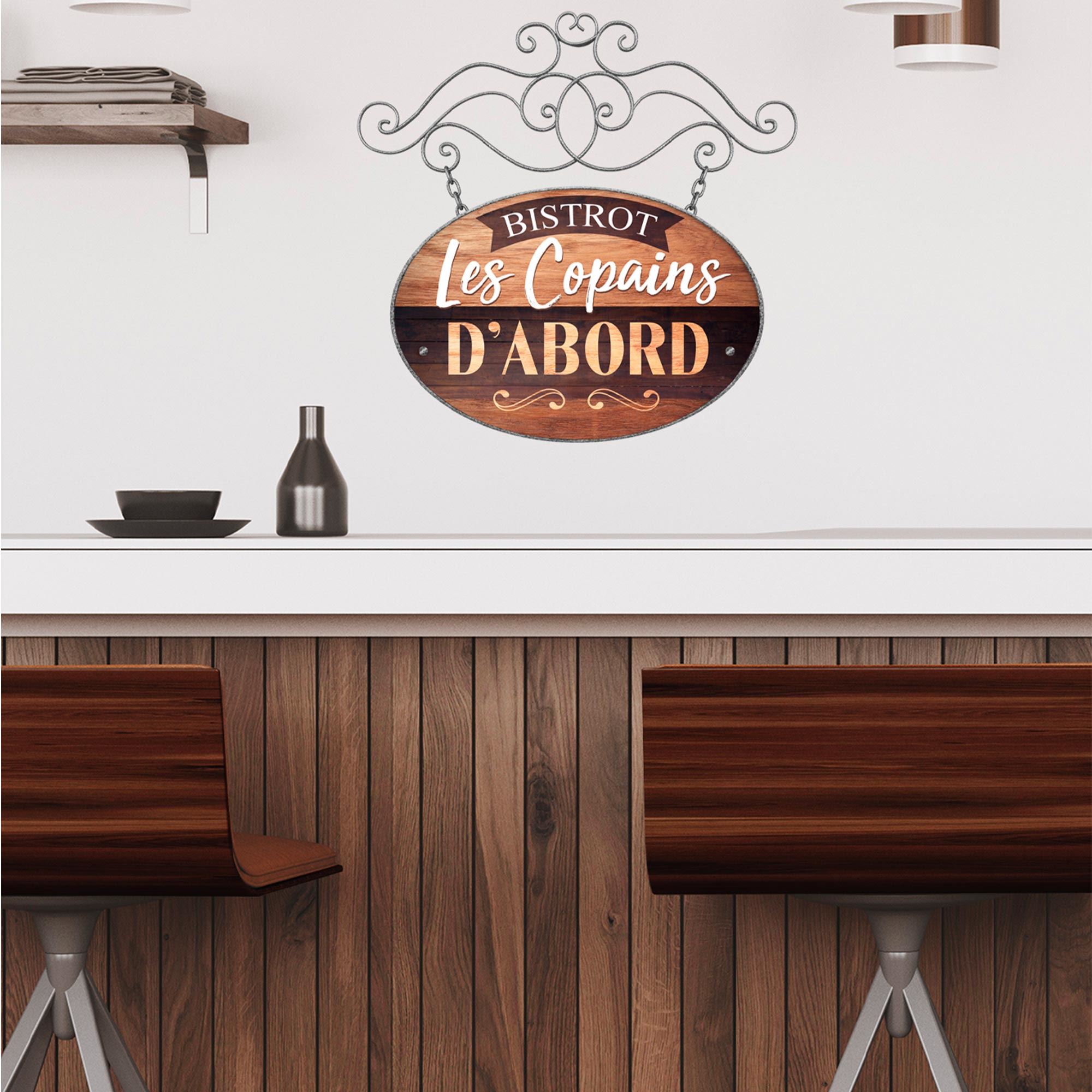 Sticker pm "les copains d abord"