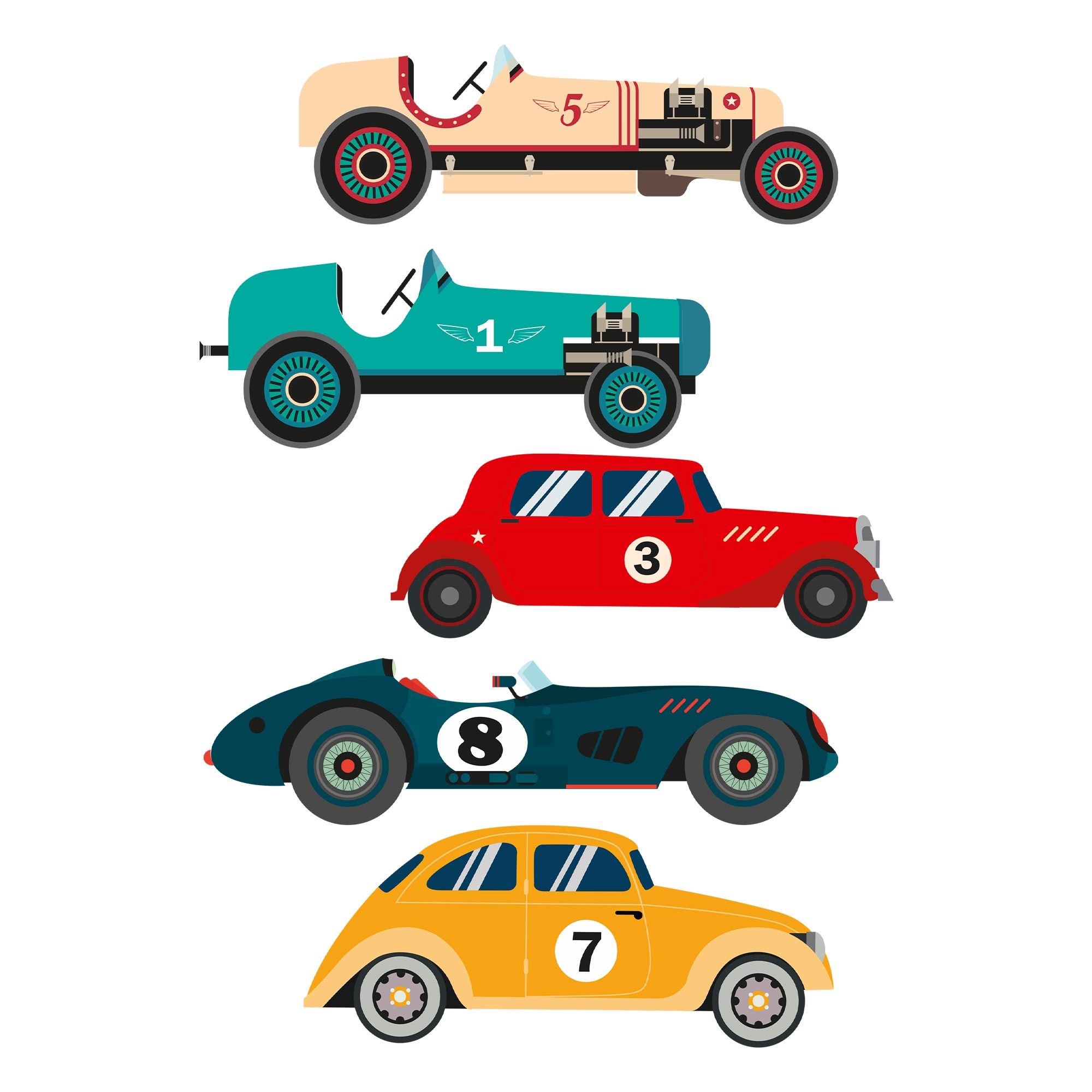 Sticker pm voitures anciennes