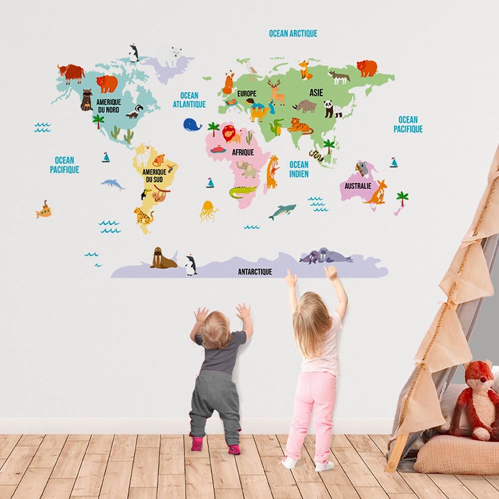 Rubrique Stickers Enfants Vitres Toises Portes Géant