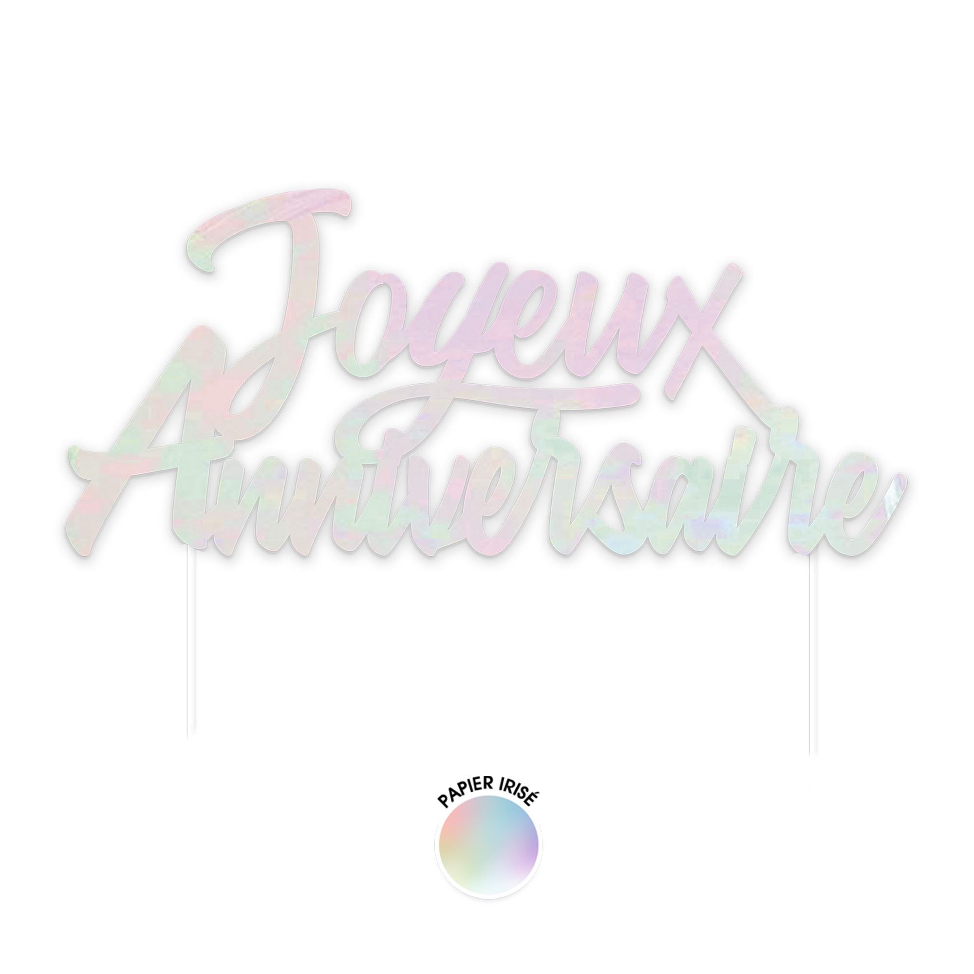 Rubrique Bougies & Décos Gâteaux Anniversaire