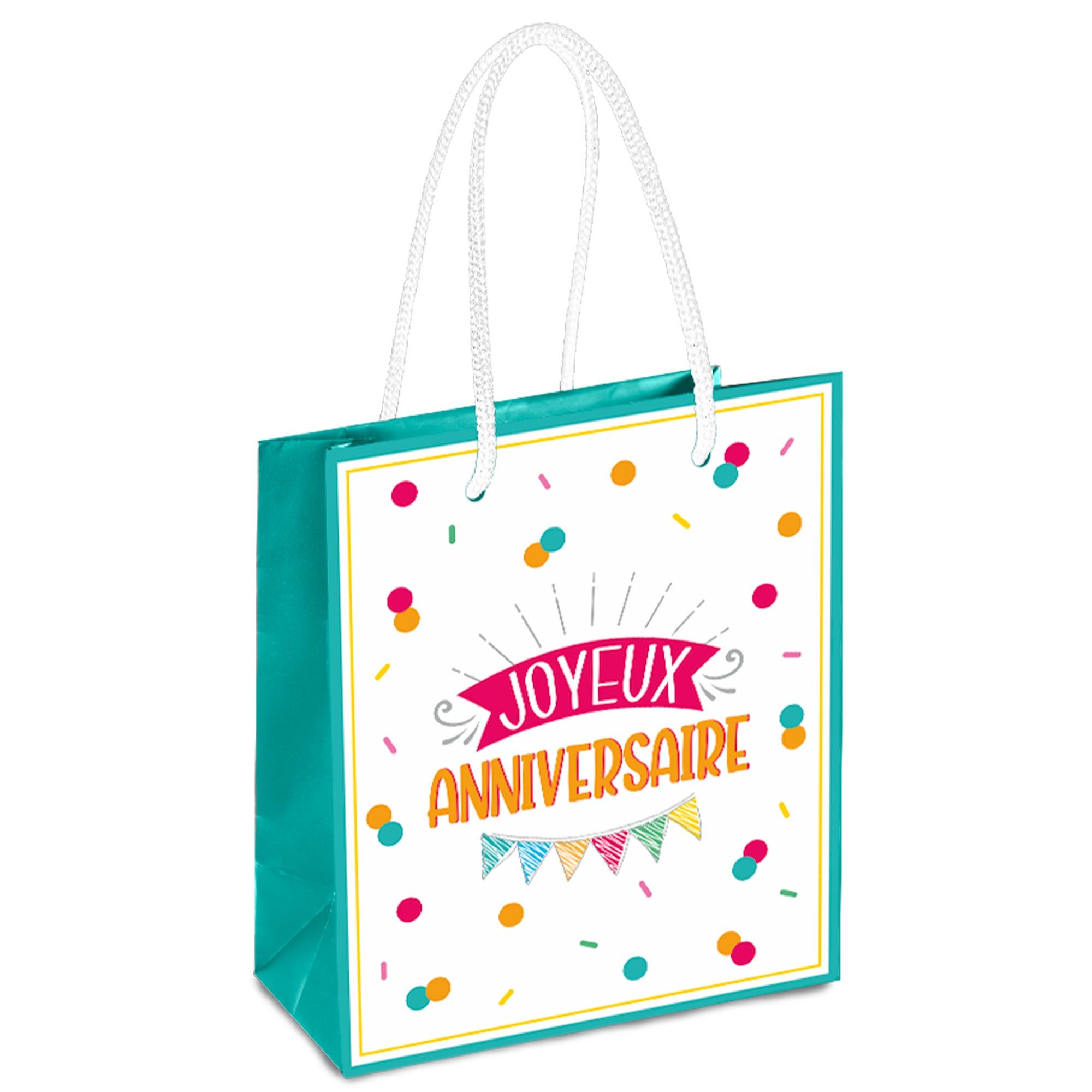 Pochette gm joyeux anniv fanions/