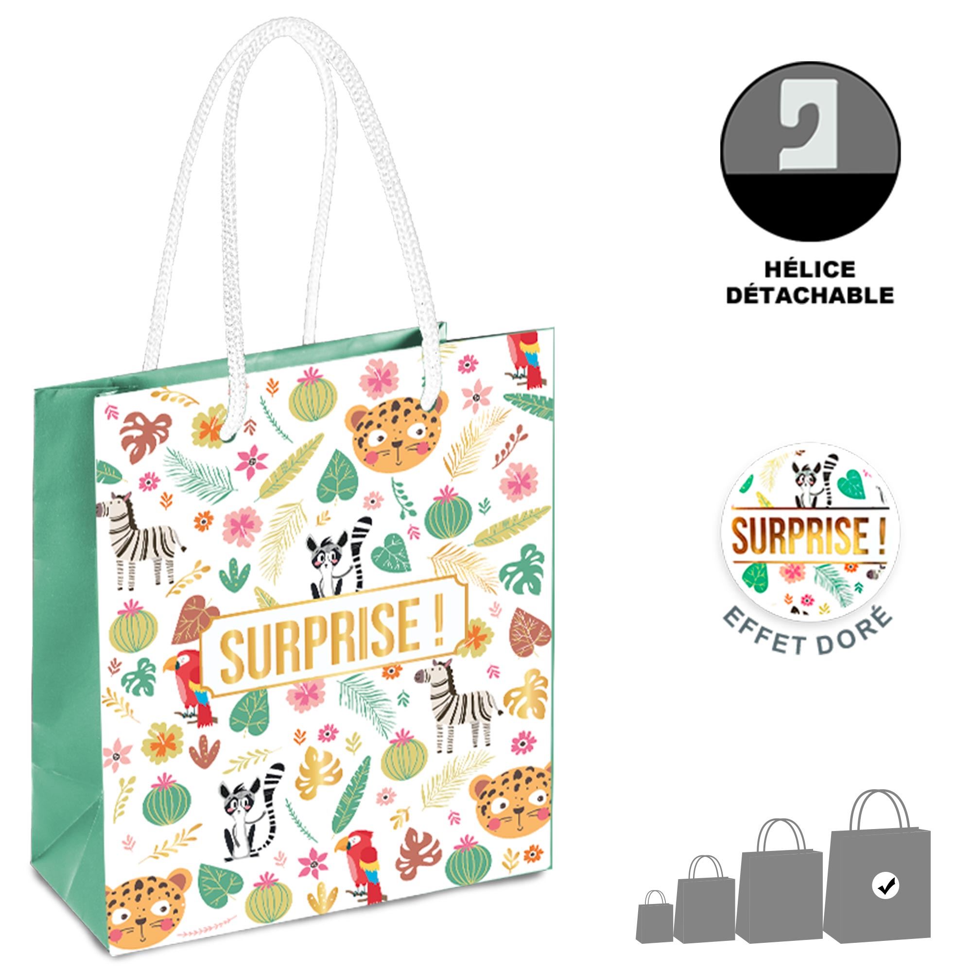 Pochette gm surprise animaux