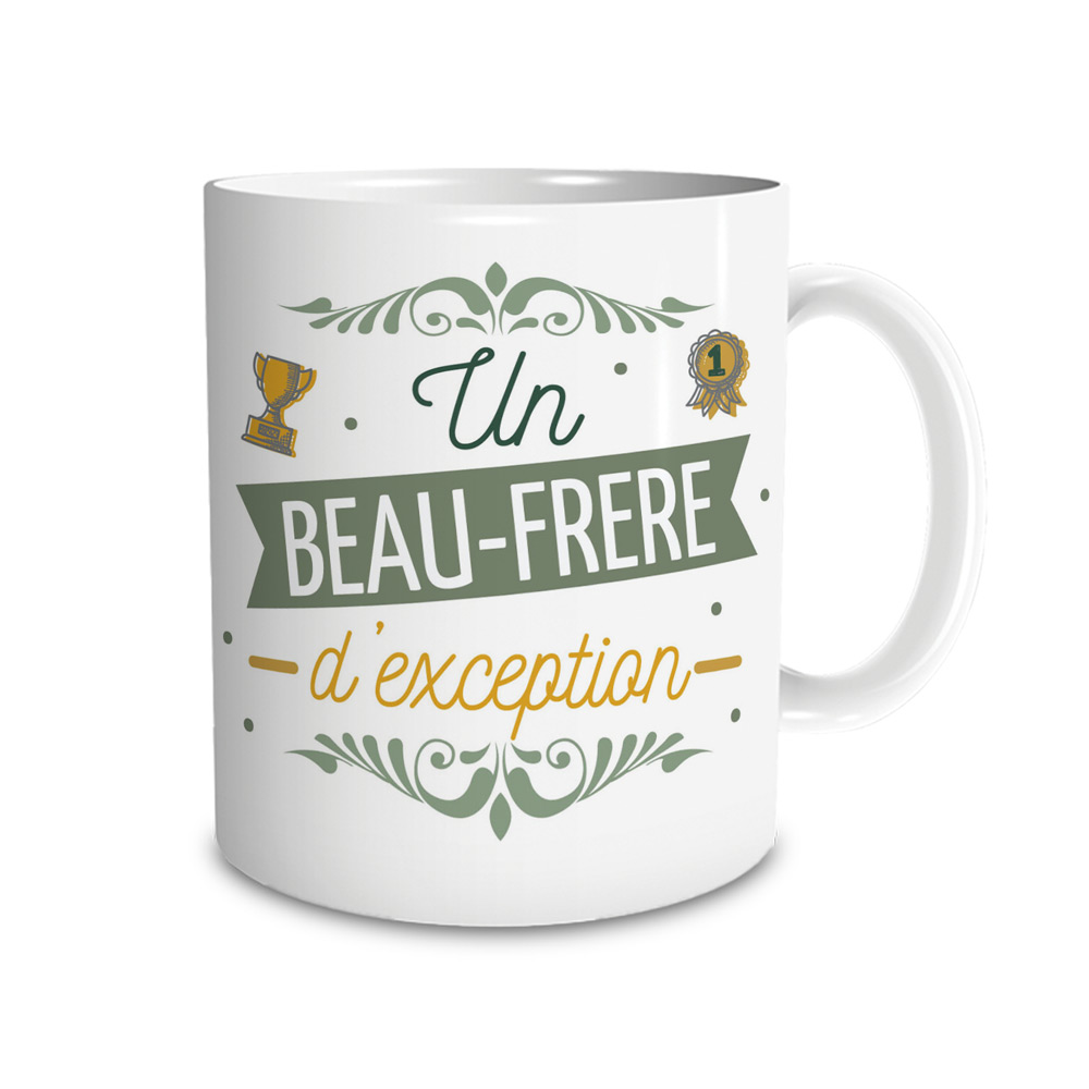 le meilleur beau frère du monde cadeau beau-frere Mug