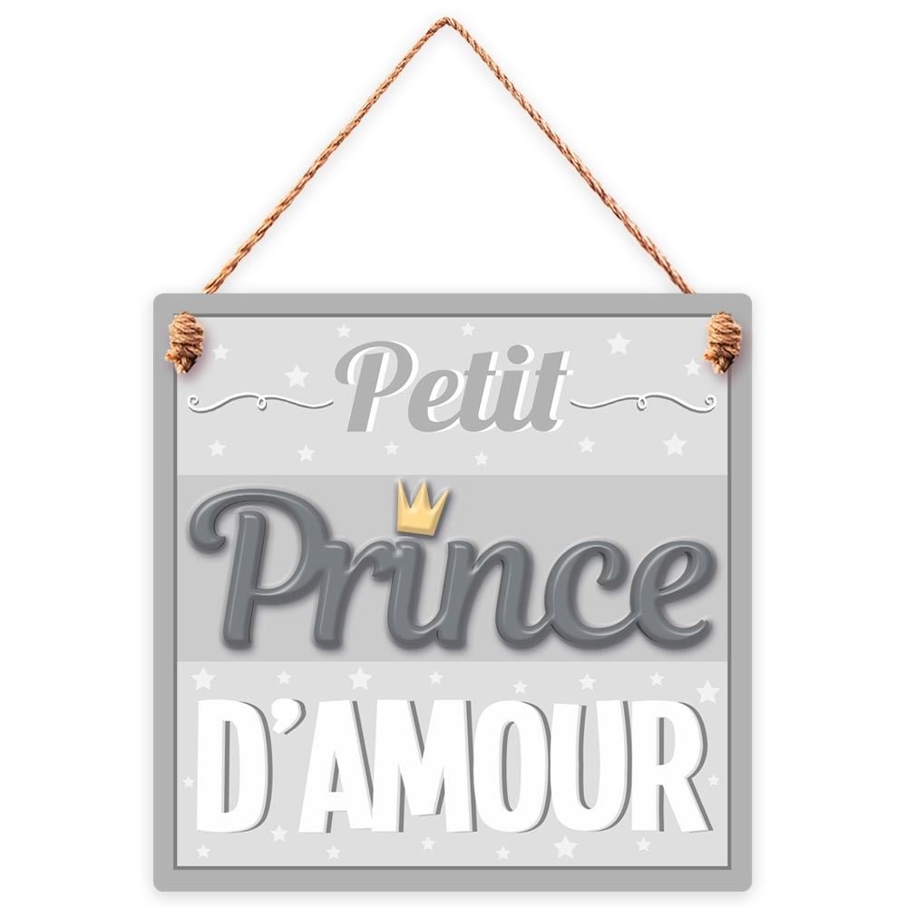 Plaque bois petit prince/