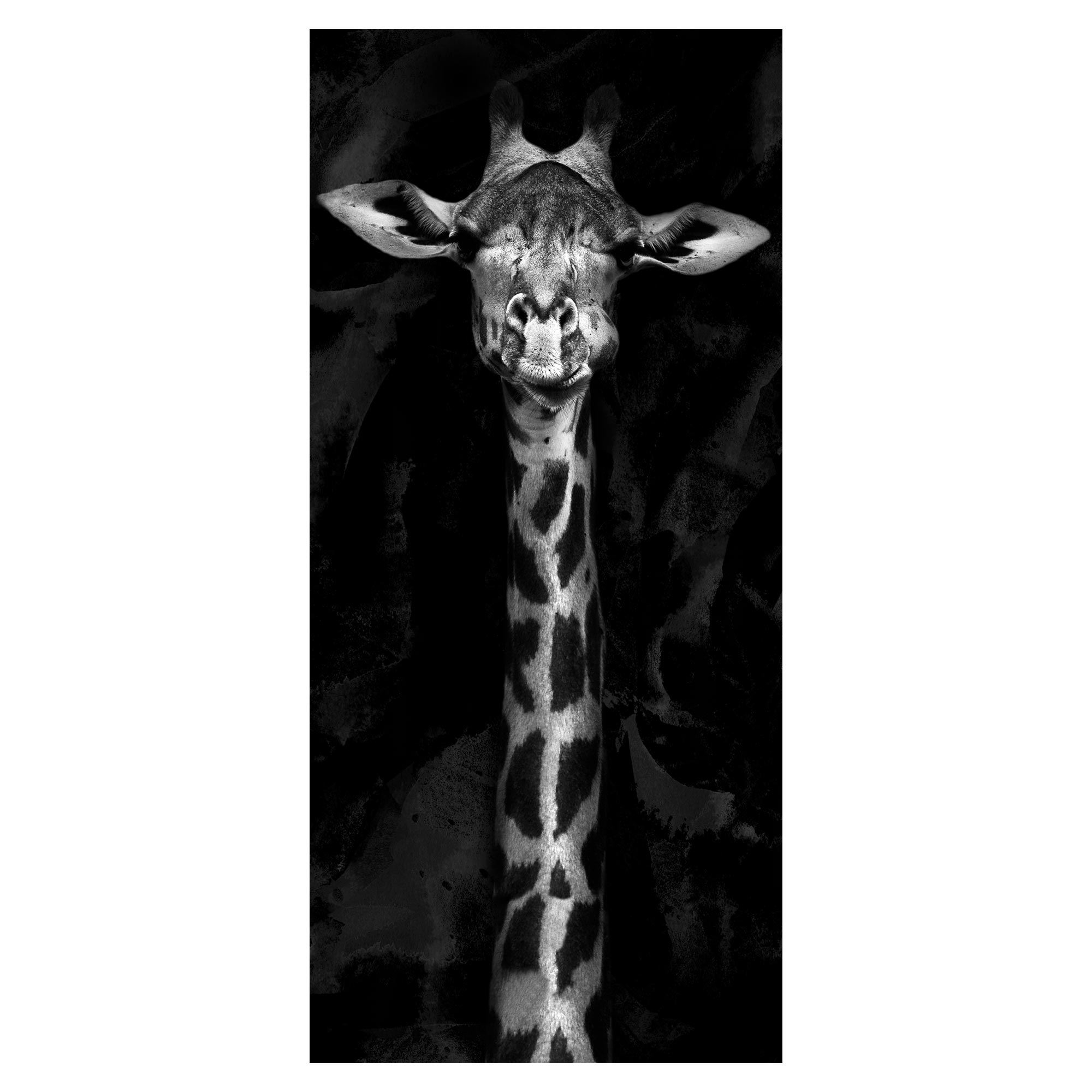 Toile girafe 55x120cms