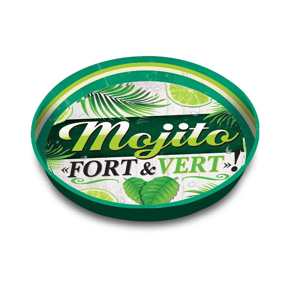 Plateau metal "mojito..."