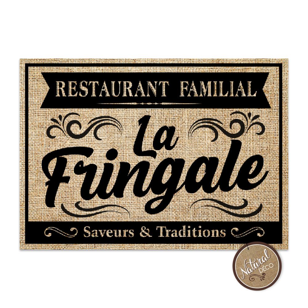 Set de table "la fringale"