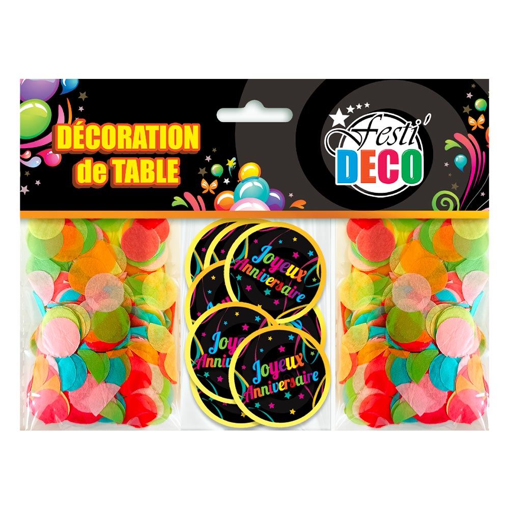 Trio deco de table festi deco