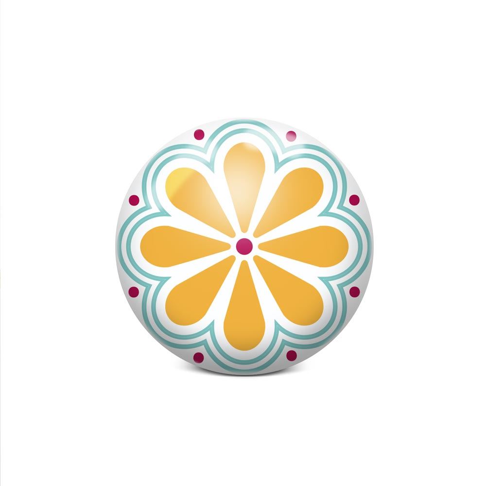 Bouton de meuble carreau couleur