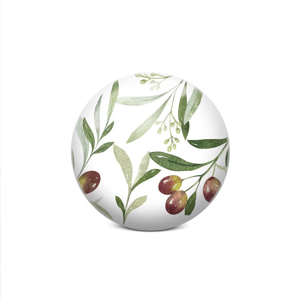 Bouton de meuble olives