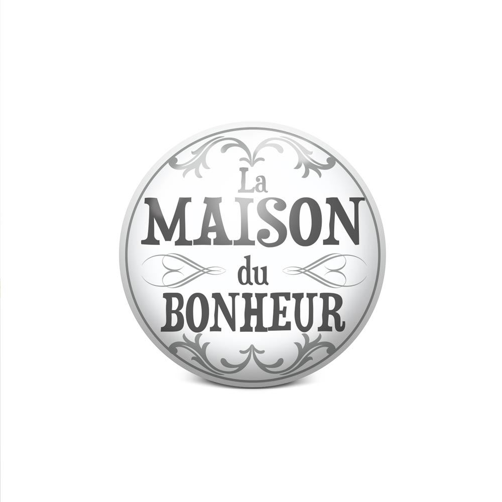 Bouton de meuble maison du bonheur/