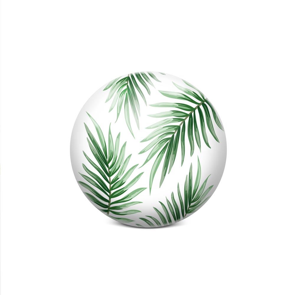 Bouton de meuble feuilles palmiers