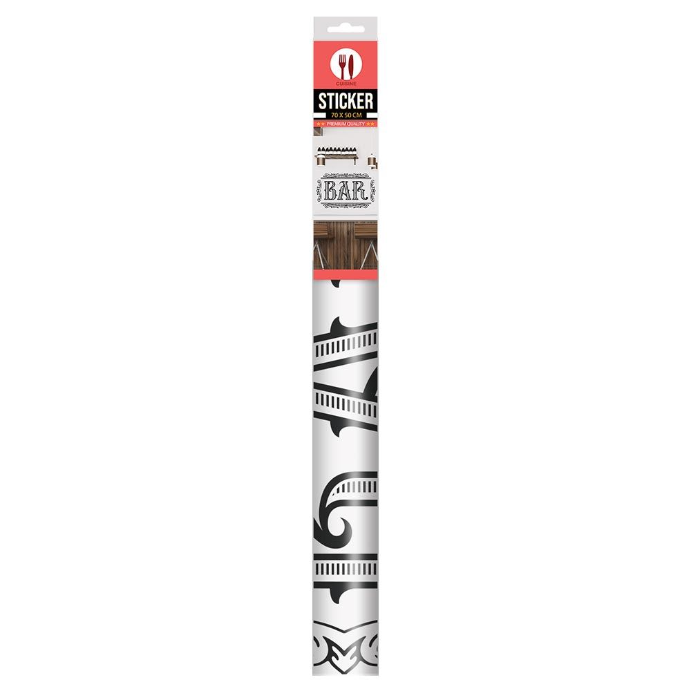 Sticker "bar"