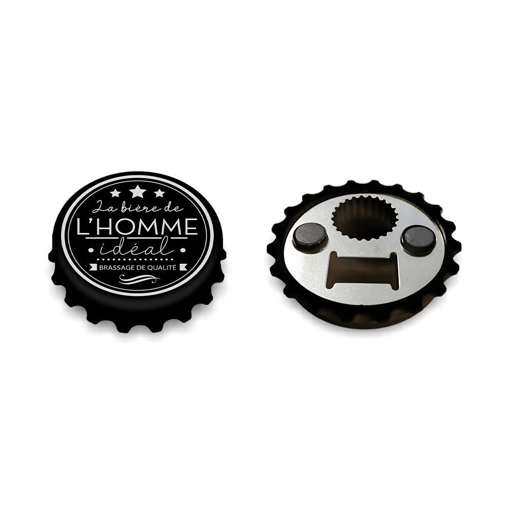 Decapsuleur magnet homme ideal