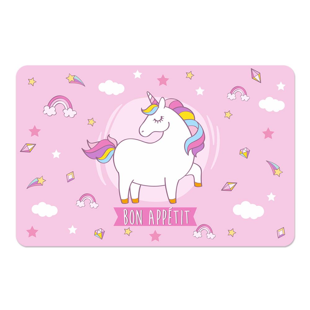 Set de table licorne