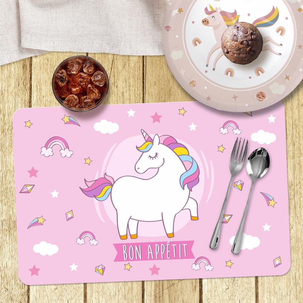 Set de table licorne