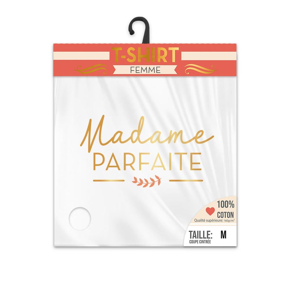 T shirt "madame parfaite" m
