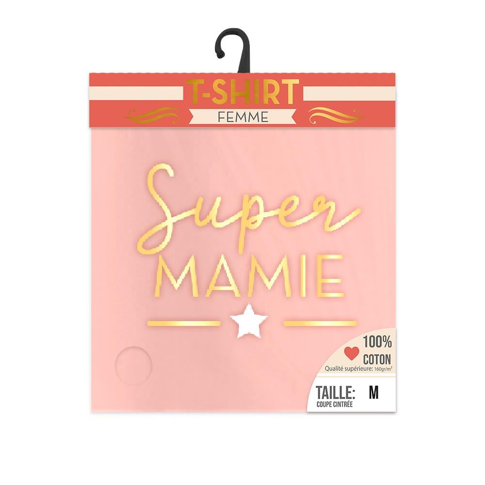 T shirt "super mamie" m