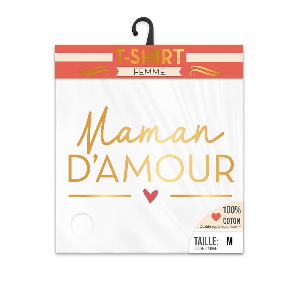 T shirt "maman d amour" m