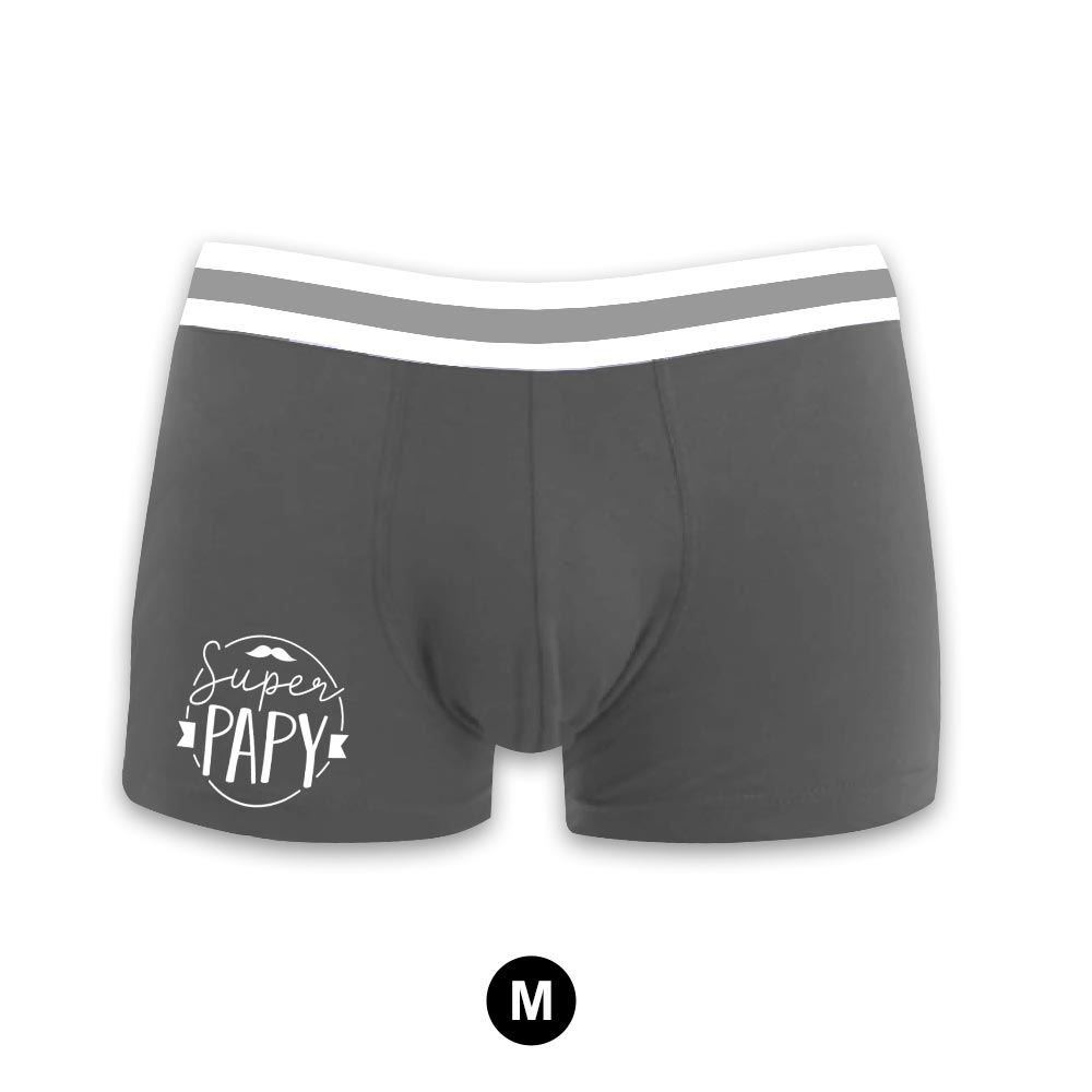 Boxer "super papy" taille m