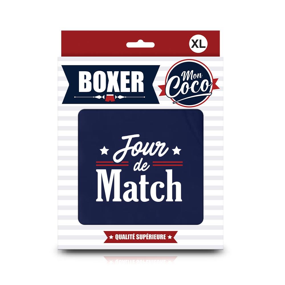 Boxer coco "jour de match" xl