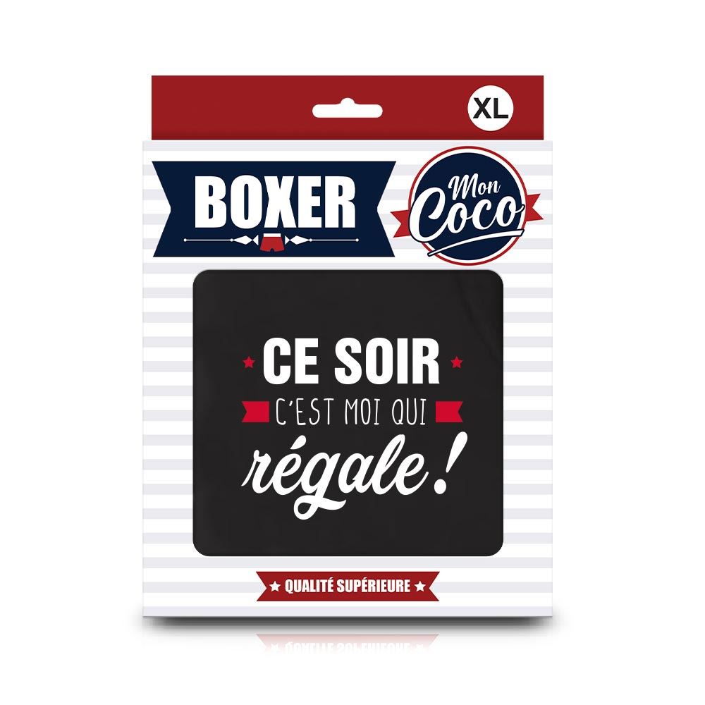 Boxer coco "ce soir...regale" xl
