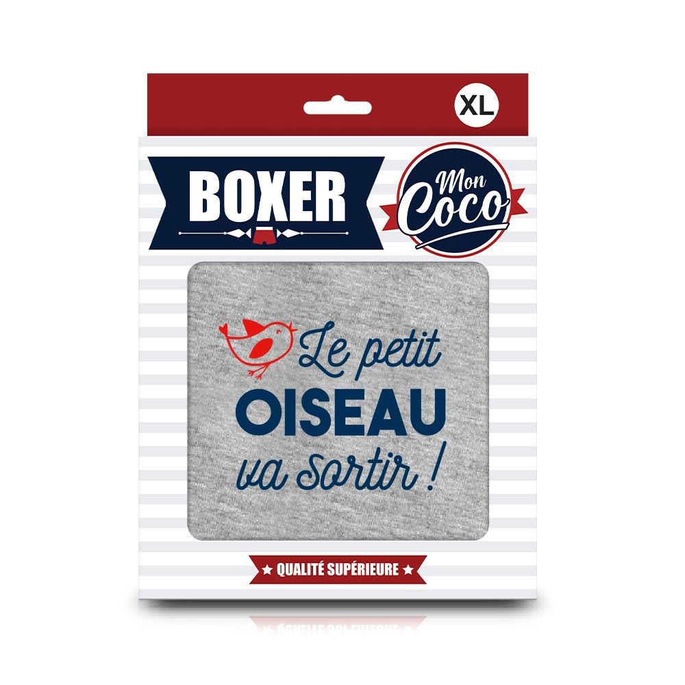 Boxer coco "petit oiseau" xl