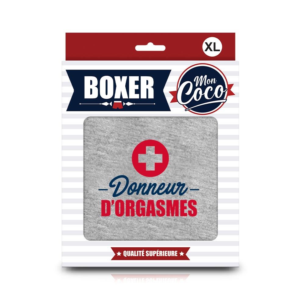 Boxer coco "donneur d orgasmes"xl
