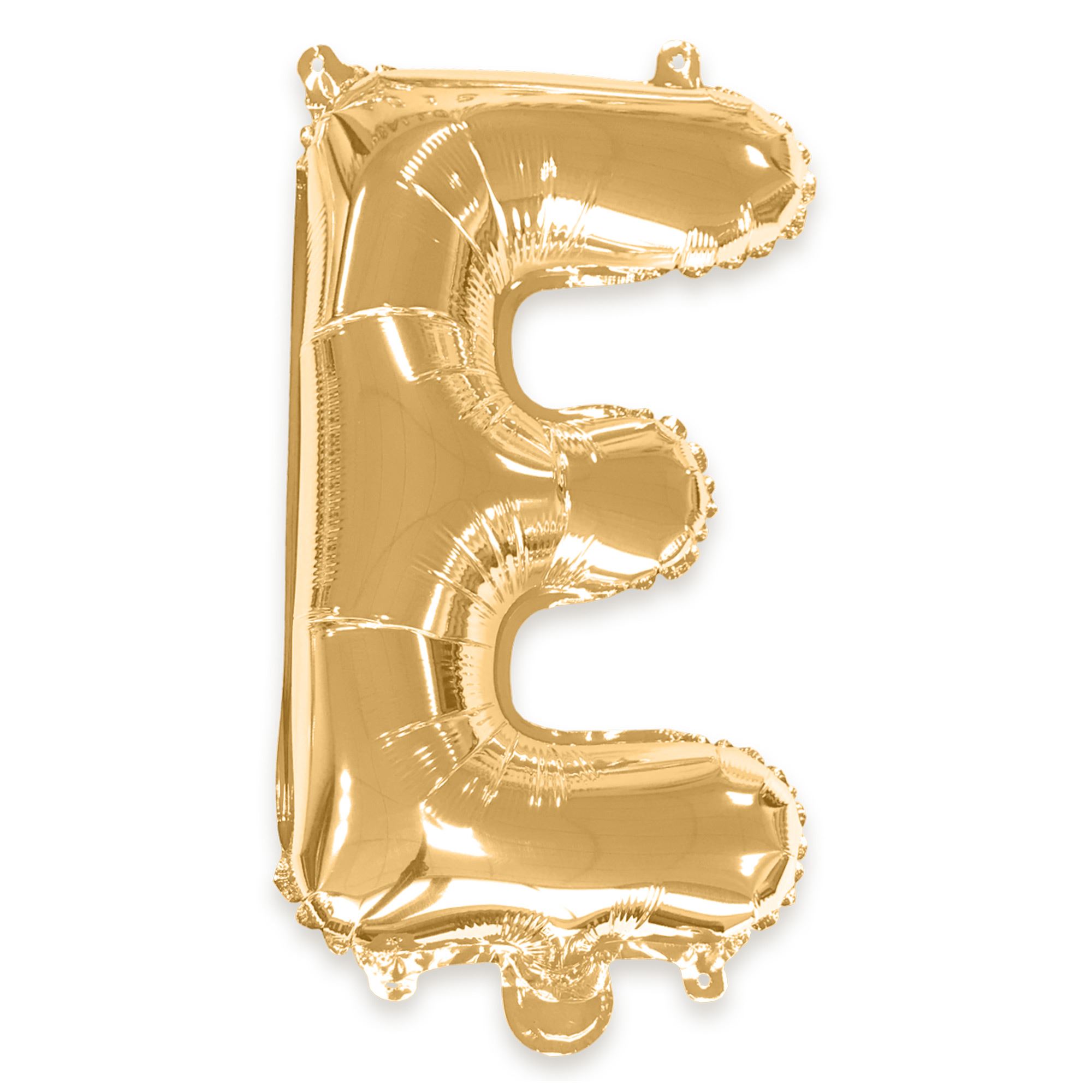 Ballon metallique dore e