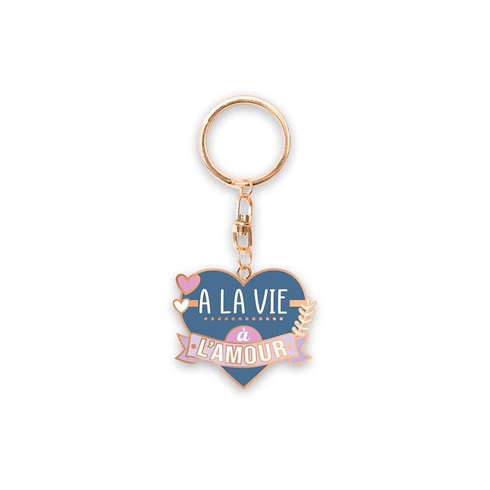 Porte cle cocotte "a la vie..."