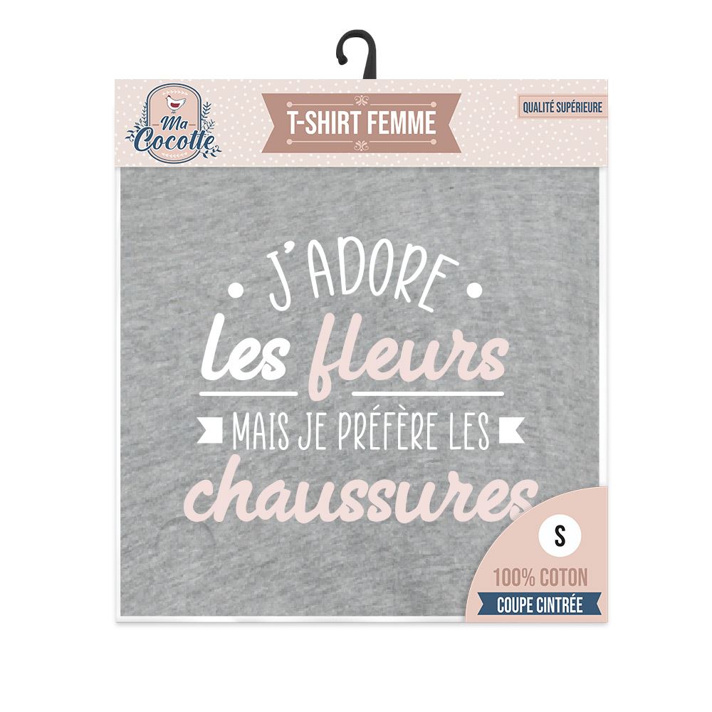 T shirt cocotte "j adore..." s