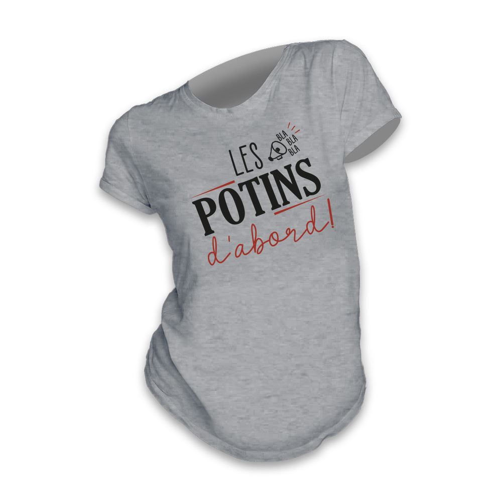 T shirt cocotte "les potins..."s