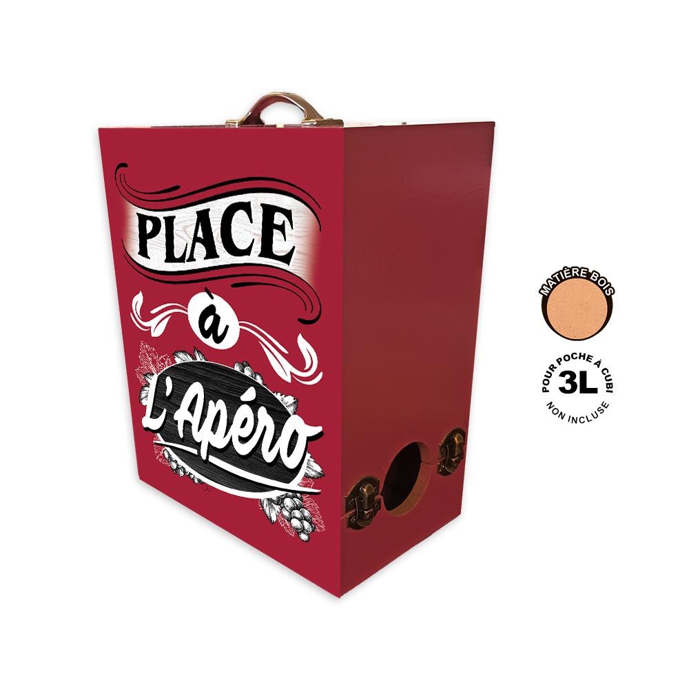 Porte cubi "place a l apero"