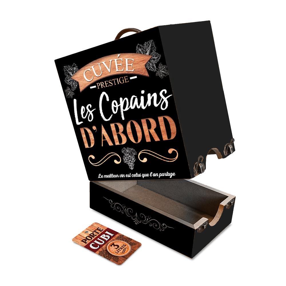 Porte cubi "les copains d abord"