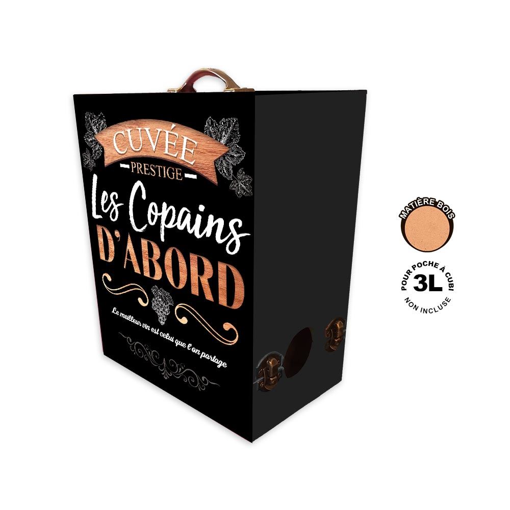 Porte cubi "les copains d abord"