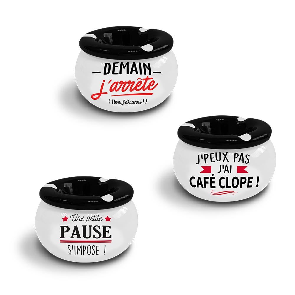 Cendrier marocain clope 3mods /12pcs