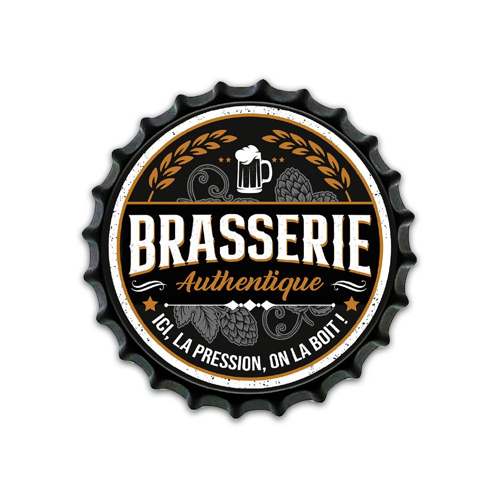 Deco murale capsules "brasserie"