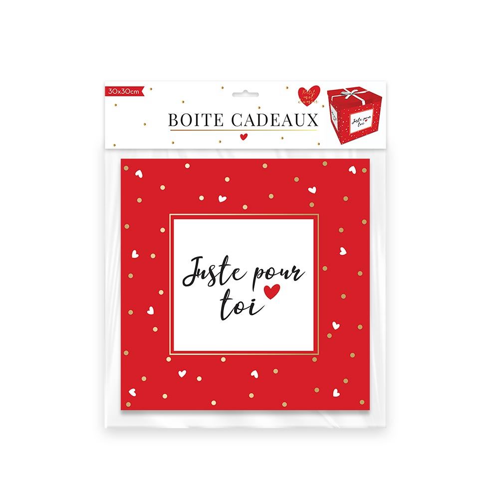 Boite cadeau gm "juste pour toi"